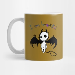 I Am Beautiful Creature Bat Devil Mug